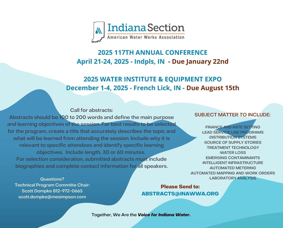 Indiana Section AWWA (linkedInPost) – 1